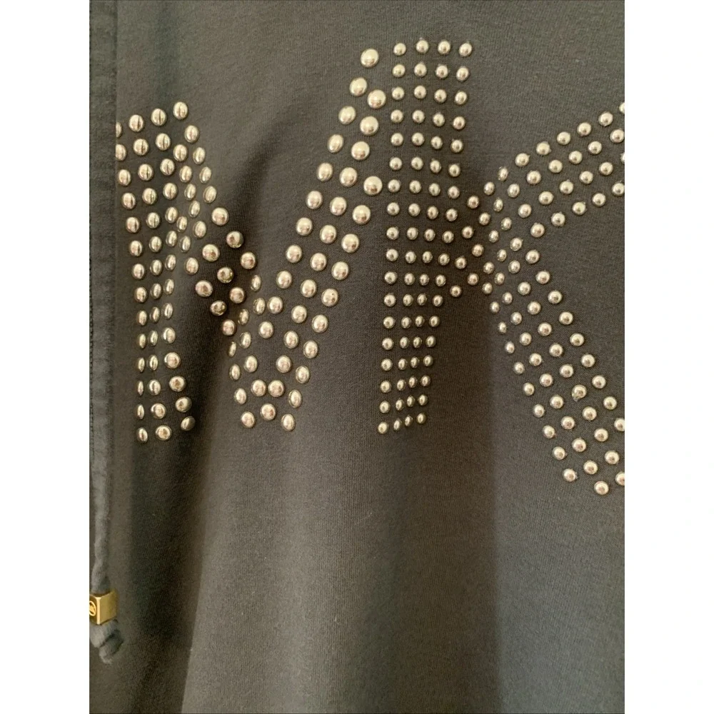 MICHAEL KORS Hoodie/Sweatshirt Plus Size 1X Green Gold (B24)